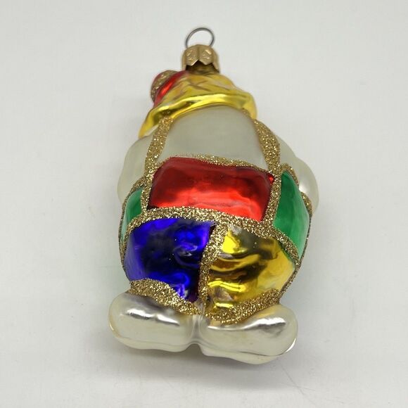 VTG Kurt Adler Polonaise Clown Komozja Hand Blown Glass Ornament 1990s Christmas - Picture 12 of 12